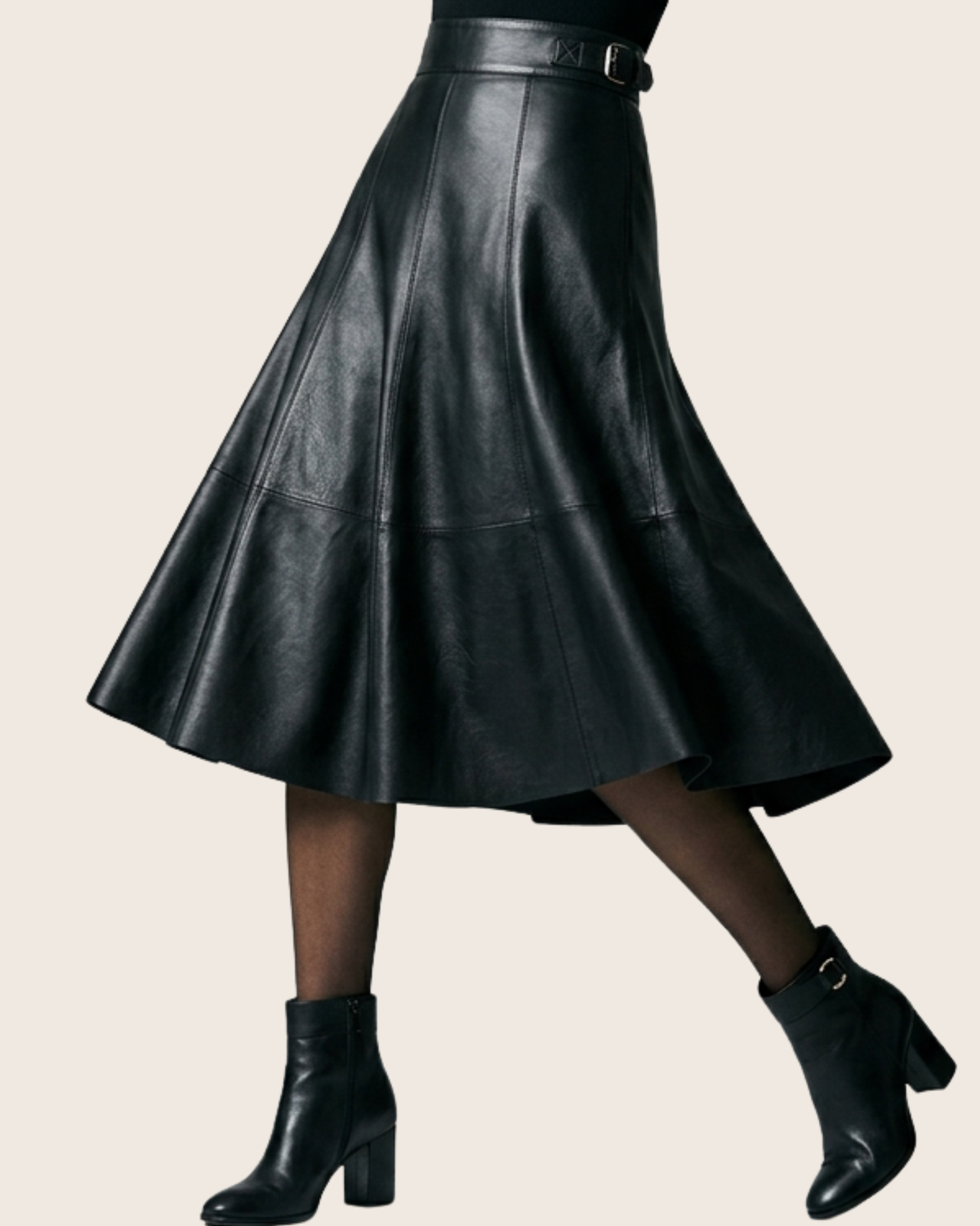 Leather Skirt